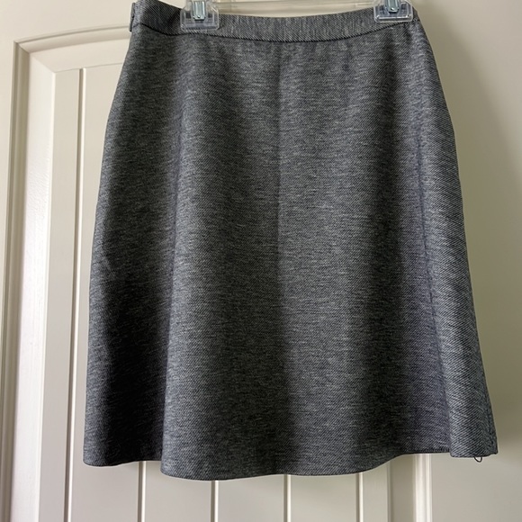 Limited Gray Wool Skirt - Picture 2 of 4